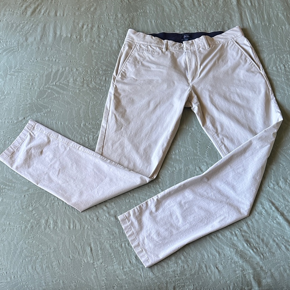 J. Crew Men's Light Khaki Chinos